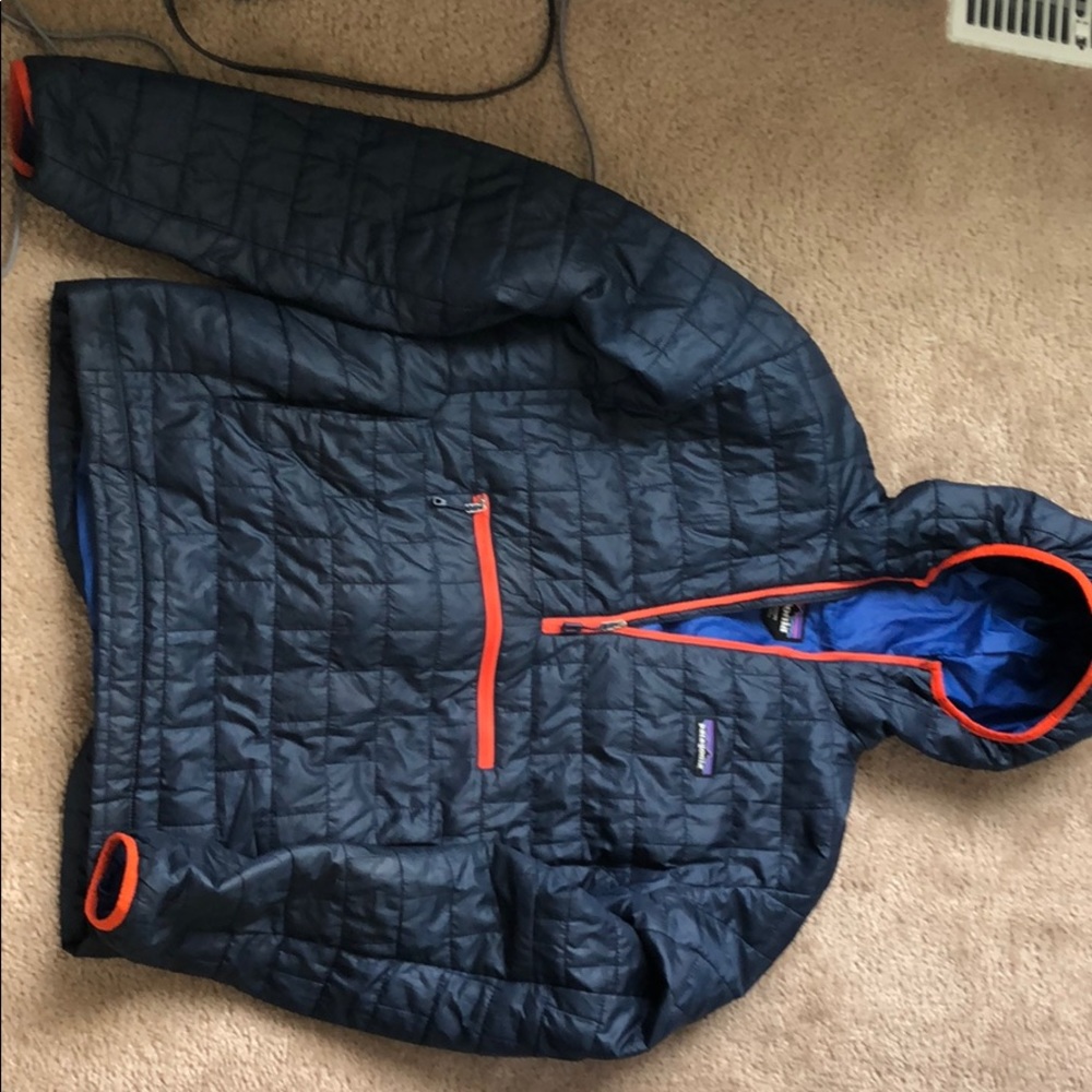 Men’s Patagonia 1/4 zip down jacket